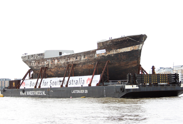 The last voyage of the City of&nbsp;Adelaide